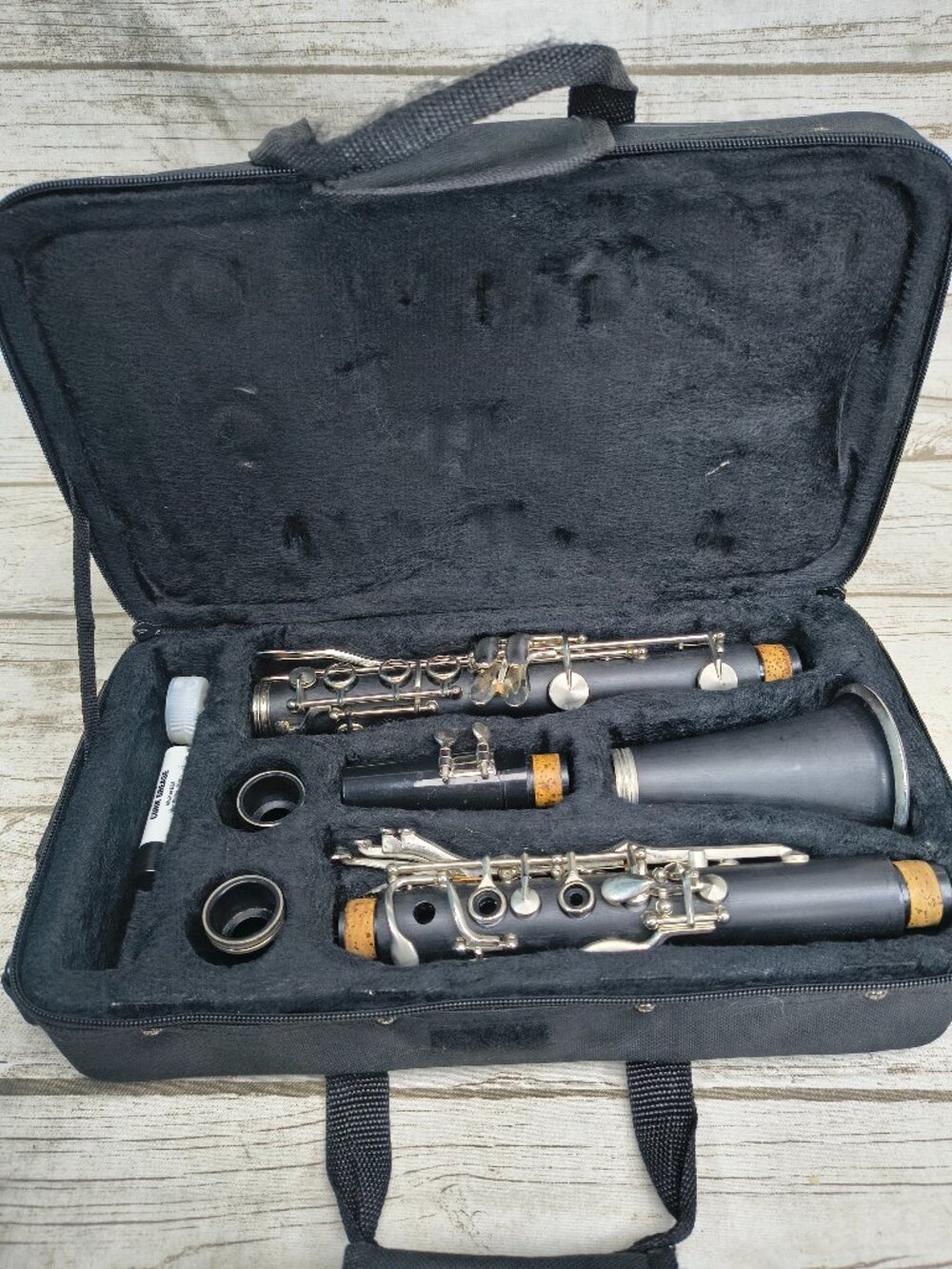 Glory Black Clarinet with Hard Carrying Case & Accessories